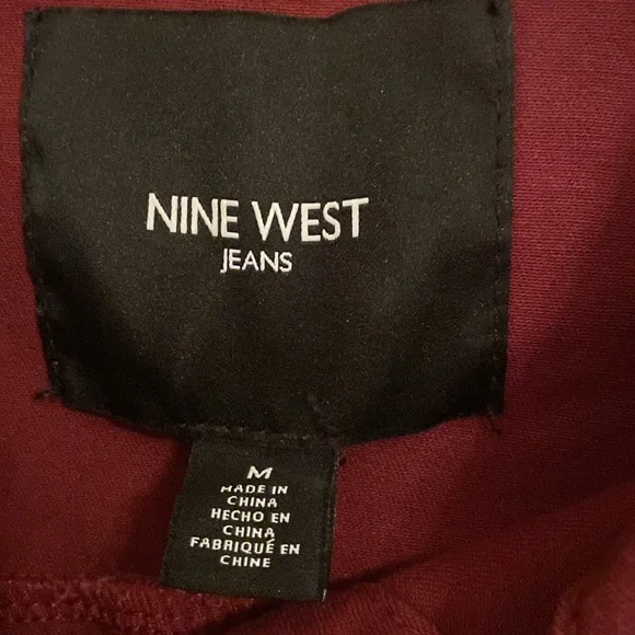 Nine West NWT Women’s Denim Sarah Jacket - Size Medium - Picture 3 of 6